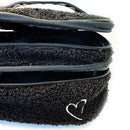 Fleece Cosmetic Bag - Black (1 unit)