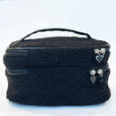 Fleece Cosmetic Bag - Black (1 unit)