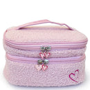 Fleece Cosmetic Bag - Pink (1 unit)