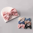 Floral Bow Hair Clip 13306 (12 units)