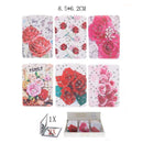 Floral Compact Folding Mirror 1132 (12 units)
