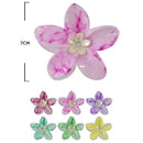 Flower Hair Jaw Clip 11213M (12 units)