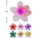 Flower Hair Jaw Clip 11311M (12 units)