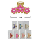 Flower Jaw Clip 10129M (12 units)