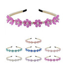 Flower Pearl Headband 10309M (12units)