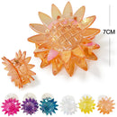 Flower Shape Hair Jaw Clips 3458 (12 units)