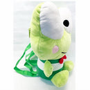 Sanrio Characters Keroppi Sitting Pose 14" Plush Backpack