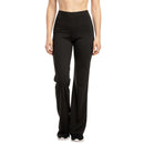 SOFRA LADIES FLARE LEGGINGS YOGA PANTS (FYP2000) (BLACK, CHC/GR)