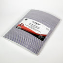 Half Moon Zebra Nail File 150/150 Grit 50PC (1 unit)