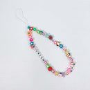 Happy Face Apple Faith Beaded Phone Strap 2109 (12 units)