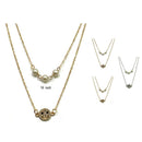 Happy Face Medal 18" 16" Necklace 734 (12 units)