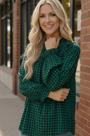 Wildwood Check Green Smock (Open Pack)