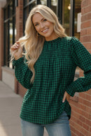 Wildwood Check Green Smock (Open Pack)
