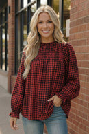 Wildwood Check Red Smock (Open Pack)