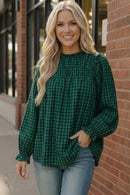 Wildwood Check Green Smock (Open Pack)