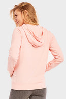 SOFRA LADIES SINGLE JERSEY ZIP-UP HOODIE JACKET (HDC7000_PEACH)