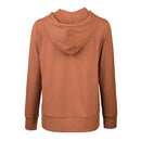 SOFRA LADIES SINGLE JERSEY ZIP-UP HOODIE JACKET (HDC7000A/XA_BRICK)