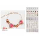 Heart & Butterfly Charm Bracelet 3859 (12 units)