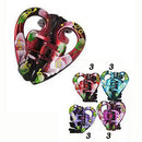 Heart Marble Hair Claw Clip 0102LG (12 units)