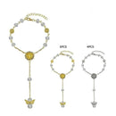Heavenly Crystal Rosary Bracelet 344 (12 units)
