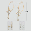 Hight Heel Dangle  Earrings 1533 (12 units)