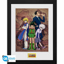 Hunter x Hunter - Map Framed Print