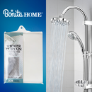 Cali-Home Shower Curtain & Hooks - 71in