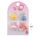 Kids 4PC Hair Clip Set 0989 (12 units)