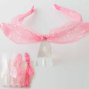 Kid's Heart Sheer Bow Headband 1224 ( 12 units)