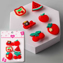 Kid's Mix Silicone Fruit Shoes Charm 164 (12 units)