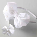 Kid's Pearl Twist Boutique Bow Headband 1512W (12 units)