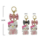 Kitty Bow Keychain Charm 73422 (12 units)