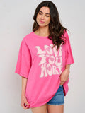 WOMEN'S SHORT SLEEVE GRAPHIC SHIRT