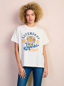 WOMEN'S SHORT SLEEVE GRAPHIC BASIC T-SHIRT