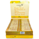 Kojic Acid & Vitamin C Skin Brightening Soap With Sponge