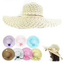 Large Wide Brim Summer Hat 153 (12 units)