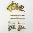 Love 3PC Hair Pin 1095 (12 units)