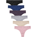 SOFRA LADIES SEAMLESS THONG PANTY (LP0277ST6)