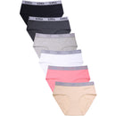 SOFRA LADIES LOGO BAND EXTENDED SIDE COTTON BIKINI PANTY (LP1421CKE1)