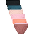 MAMIA LADIES COTTON CONTRAST COLOR BAND BIKINI PANTY- (LP1586CK1)