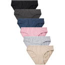 SOFRA LADIES LOGO BAND COTTON BIKINI PANTY (LP1675CK)