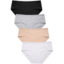 SOFRA LADIES COTTON EXTENDED SIDE BIKINI PANTY (LP1879CKE)