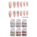 Luxury Press-On Nail Set – Elegant Nail Art Collection 5037 (12 units)