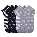 Mamia Women's Spandex Low Cut Socks Size 9-11 (12 units)