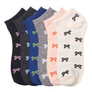Mamia Women's Spandex Ribbon Low Cut Socks Size 9-11 (12 units)