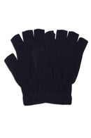 POWER CLUB MEN'S POLY MAGIC GLOVES FINGERLESS (MG100_BLACKH)
