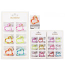 Mini Heart Hair Claw Clip 6PCS Set 1355 (12 units)