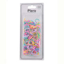 Mini Pastel Color Rubber Hair Bands 1001-PS (12 units)
