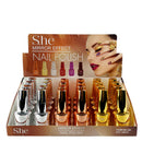 Mirror Nail Polish 385 A (24 units)