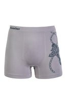 KNOCKER MEN'S SEAMLESS BOXER BRIEFS (MS064M)